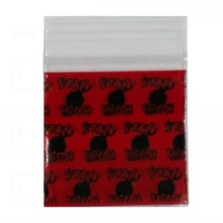 Bulk Buy 100 Zip Lock Resealable Satchel Bags Plain Clear 2.5 x 2.5cm 