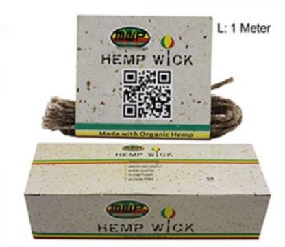 t978 Organic Hemp Wick 1 Metre $4.49