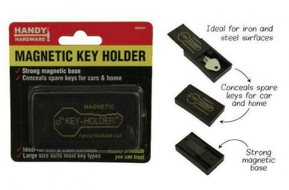 handy hardware magnetic key holder