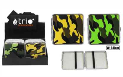 cig464 camouflage cigarette case holds 20cigs