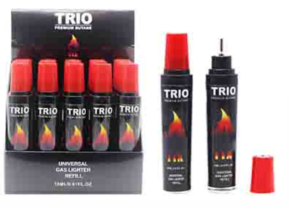 zy10 Trio 11x Refined Lighter Gas (18ml)