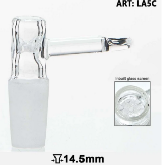 la5c glass bowl with clear handle