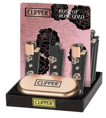 Clipper Metal Rose of Rose Gold