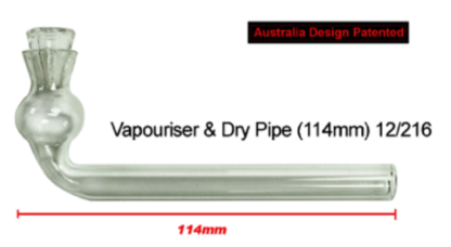 p908 vapouriser and dry pipe 114mm