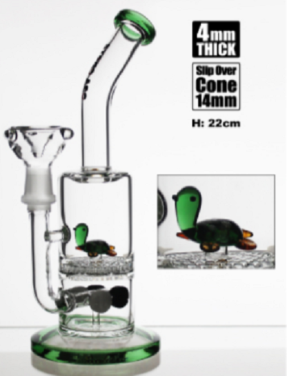 sa278 stone age with turtle and honeycomb perc green cost $59