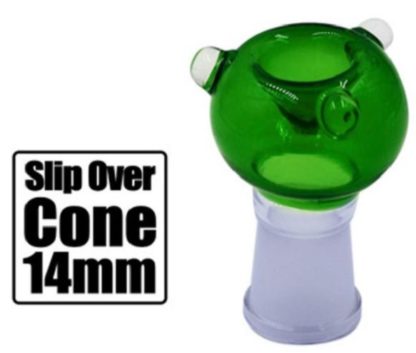t991 green 14mm slip over cone piece