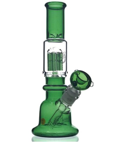 a305 ba9014 arcadia the hybrid green full glass bong 31cm