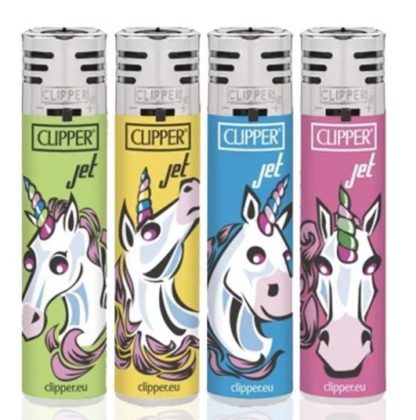 clipper jet lighter unicorns