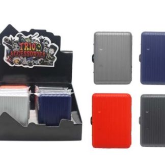 cig451 metal cigarette case colours holds 16 cigs
