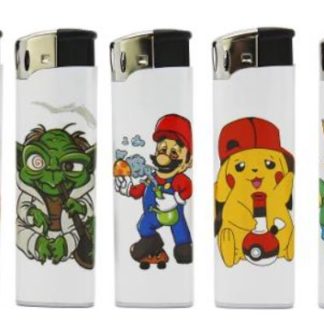 y189 smokin character normal flame disposable lighter