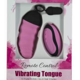 57516 Powerbullet Remote Control Tongue 10 Function Pink