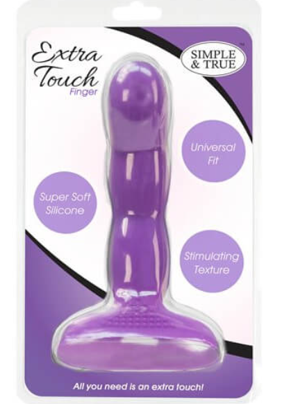 89515 Simple True Extra Touch Finger Dong Purple
