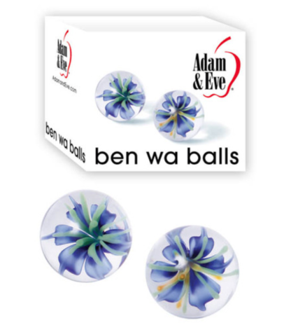 Adam & Eve Glass Ben Wa Balls