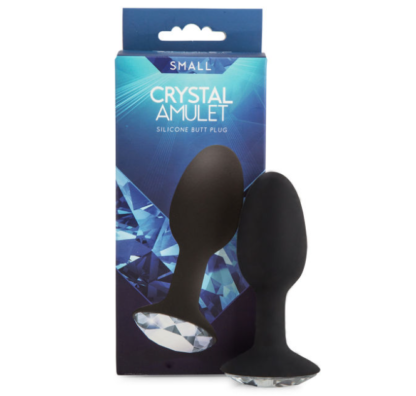 Crystal Amulet Silicone Butt Plug – Small