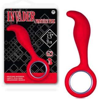 Invader Silicone Prostate Plug 3 Inch – Various Colours