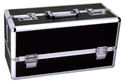 Large Lockable Vibrator Case Black