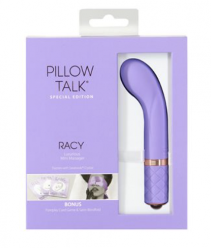 Pillow Talk – Special Edition Racy – Luxurious Mini Massager – Rechargeable – Purple 26915