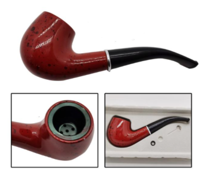 p986 marfble tobacco pipe