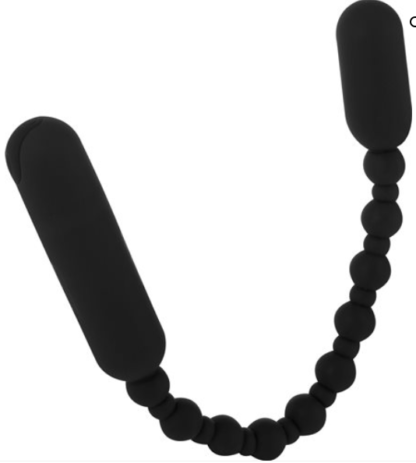 3911-11 Rechargeable Booty Beads Black