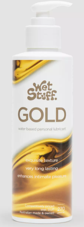 Wet Stuff Gold Water-Based Lubricant 270ml