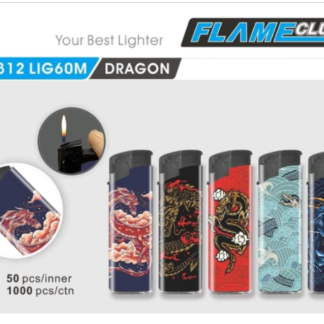 Flameclub Lighters Dragon 50pk