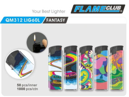 Flameclub Lighters Fantasy 50pk