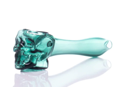 Glass Skull Pipe Mixed Colors
