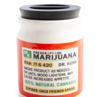 Small Prescription Marijuana Stash It! Storage Jar