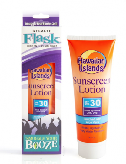 Sunscreen Stealth Flask