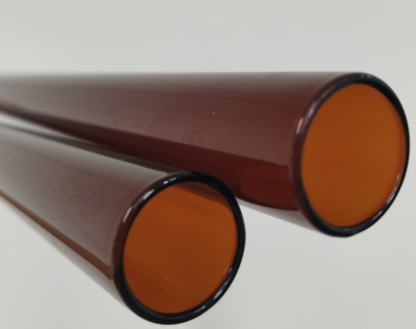 Tubing Transparent Borosilicate Glass Tube Tubing – 600mm BROWN