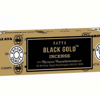 Satya EARTH 15gms – Black Gold Incense