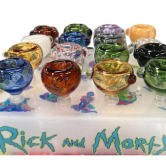 Rick and Morty Glass Cone Piece 16pc