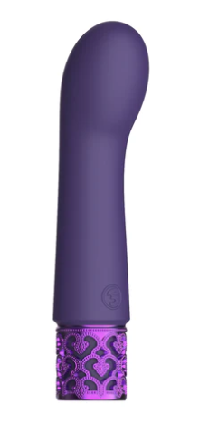Bijou – Rechargeable Silicone Bullet – Purple a