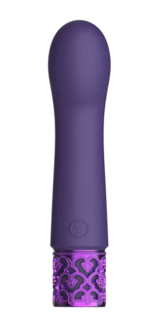 Bijou – Rechargeable Silicone Bullet – Purple c