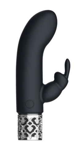 Dazzling – Rechargeable Silicone Bullet – Black a