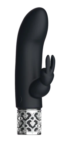 Dazzling – Rechargeable Silicone Bullet – Black c