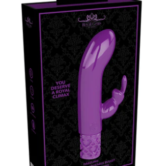 Dazzling – Rechargeable Silicone Bullet – Purple