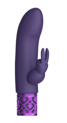 Dazzling – Rechargeable Silicone Bullet – Purple a