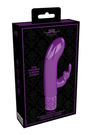 Dazzling – Rechargeable Silicone Bullet – Purple