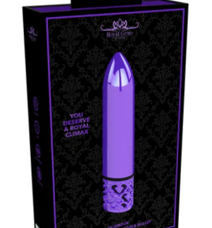 Glamour – Rechargeable ABS Bullet – Purple