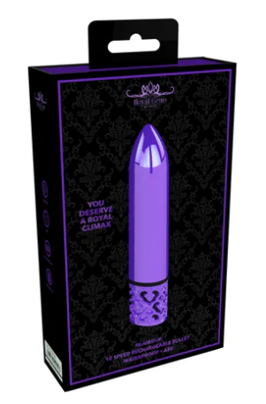 Glamour – Rechargeable ABS Bullet – Purple