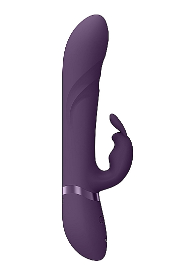 Nari – Vibrating and Rotating Wiggle G-Spot Rabbit – Purple VIVE053PURe