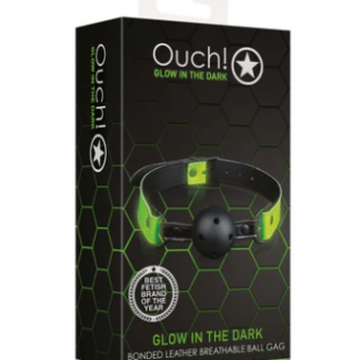 OU758GLO Breathable Ball Gag – Glow in the Dark