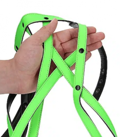 Ouch! Glow In The Dark Full Body Harness a