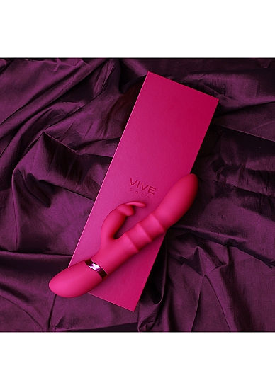 Sora – Up & Down Stimulating Rings, Vibrating G-Spot Rabbit – Pink VIVE054PNKh