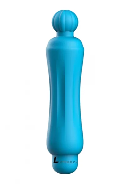 LUM013TUR-Demi – ABS Bullet With Silicone Sleeve – 10-Speeds – Turquoise1