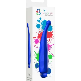 LUM015RBL-Lyra – ABS Bullet With Silicone Sleeve – 10-Speeds – Royal Blue