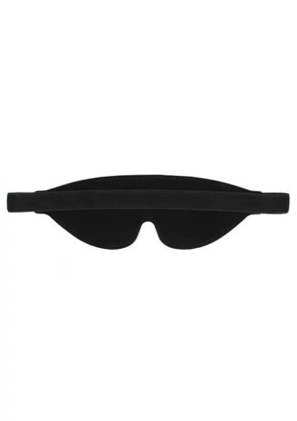 OU688BLK-Bonded Leather Eye-Mask Ouch – With Elastic Straps5